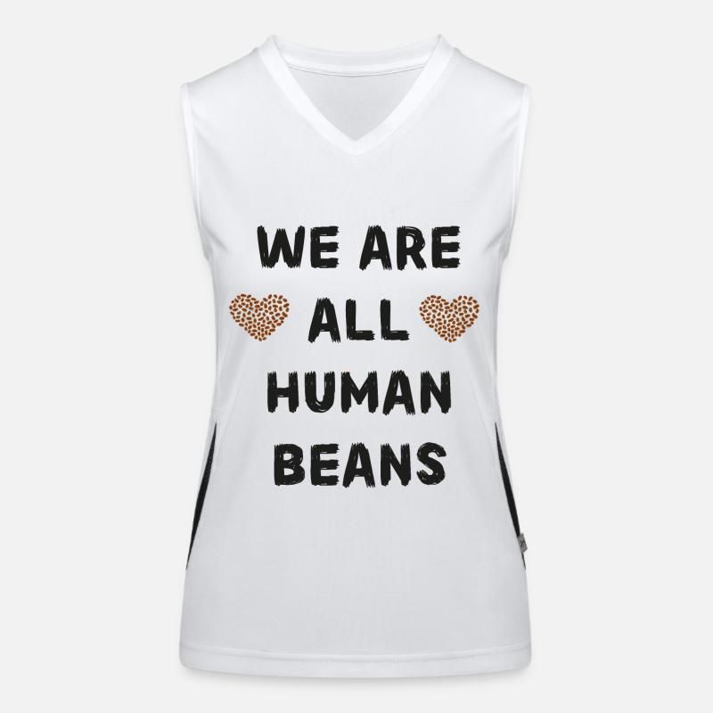 Human beans. Human beans. Trends are coming Women's Functional Contrast Tank Top