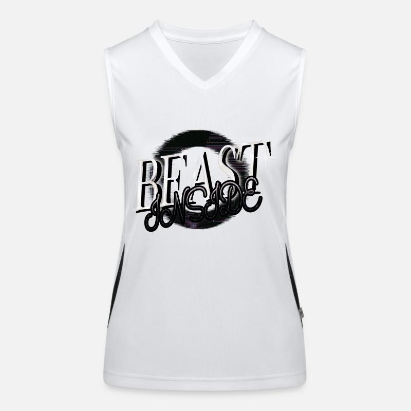 funny outdoors present disc brake gift idea winter Funktionelles Kontrast-Tank Top für Frauen