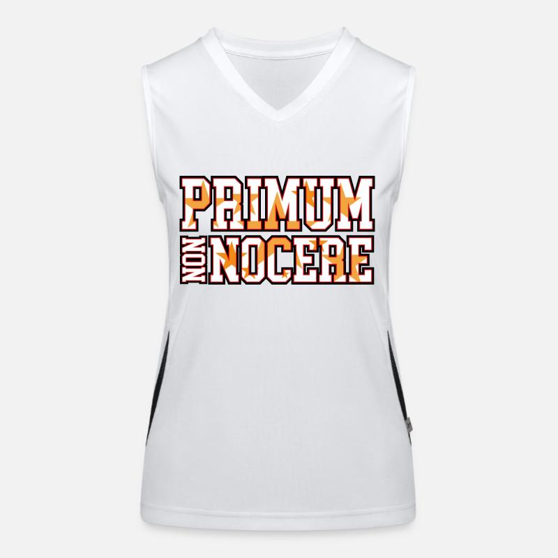FIRST DO NO HARM | PRIMUM NON NOCERE Women's Functional Contrast Tank Top