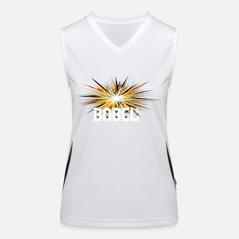 L’ÉTOILE EXPLOSIVE BABELI Débardeur respirant contrasté Femme