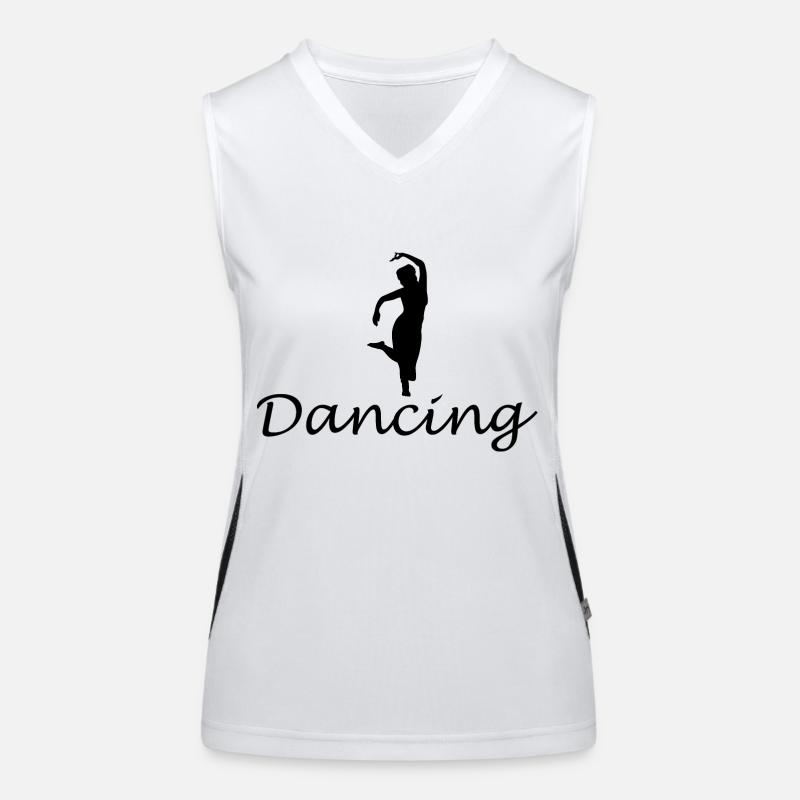 Danse Musique de danse Débardeur respirant contrasté Femme
