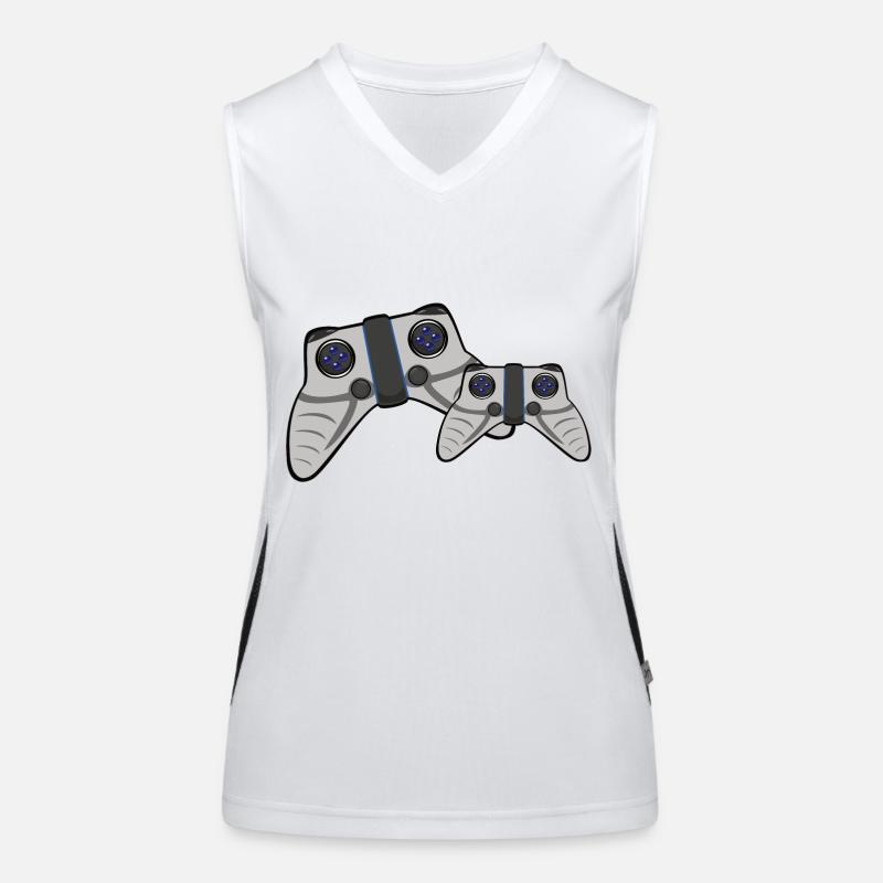 Spilcontrollere til konsoller Funktionel kontrast tanktop til damer