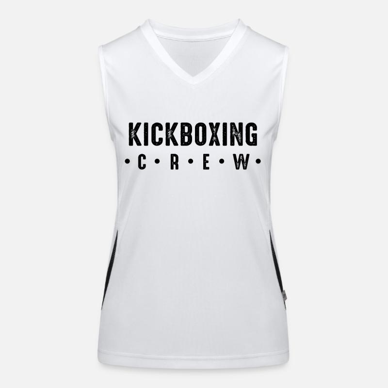 Kickboxing Crew Funktionelles Kontrast-Tank Top für Frauen