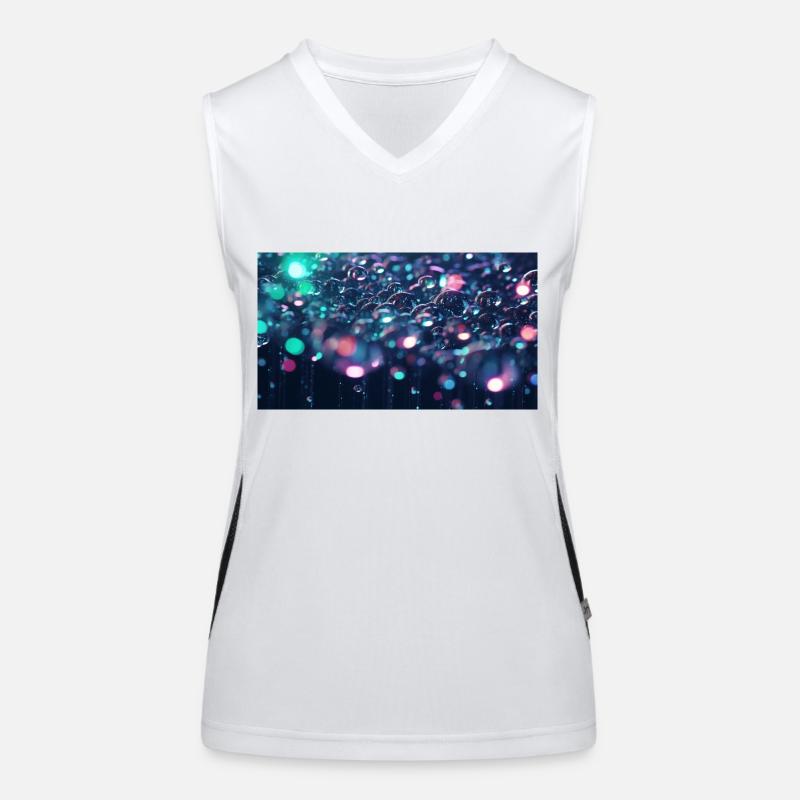 Blasen Funktionelles Kontrast-Tank Top für Frauen