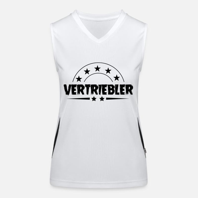 Vertriebler Beruf Funktionelles Kontrast-Tank Top für Frauen