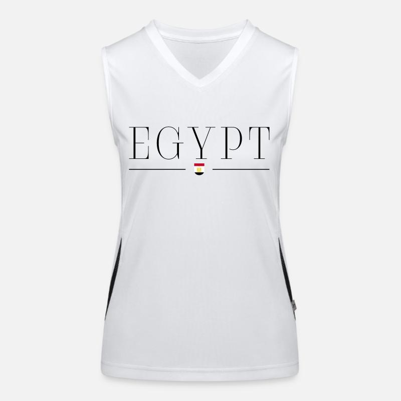 J’aime l’Egypte Débardeur respirant contrasté Femme