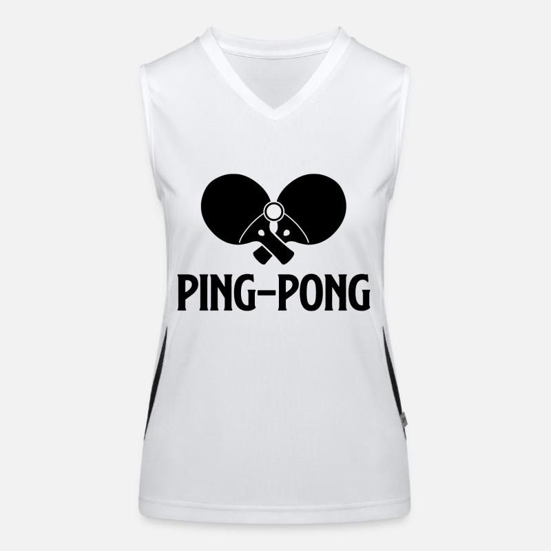 Ping Pong Women's Functional Contrast Tank Top