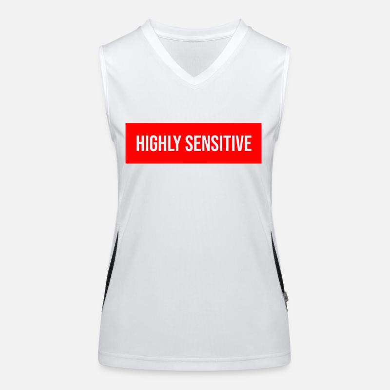 Highly Sensitive Funktionelles Kontrast-Tank Top für Frauen
