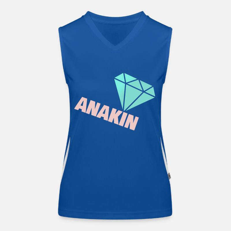 Edel Anakin Funktionelles Kontrast-Tank Top für Frauen