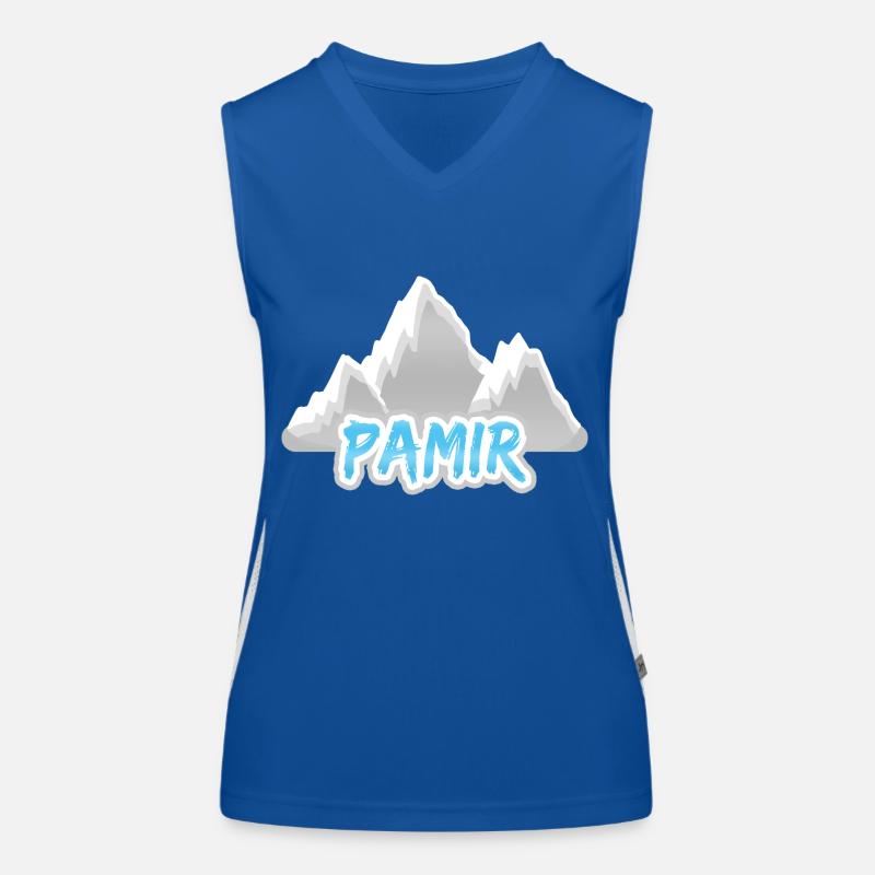 Berg Pamir Funktionelles Kontrast-Tank Top für Frauen