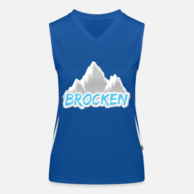 Morceau Débardeur respirant contrasté Femme