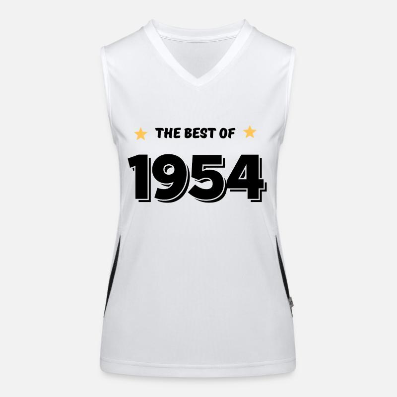 Das Beste von 1954 Funktionelles Kontrast-Tank Top für Frauen