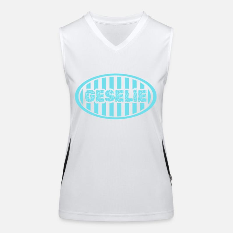 Compagnon comme métier Débardeur respirant contrasté Femme