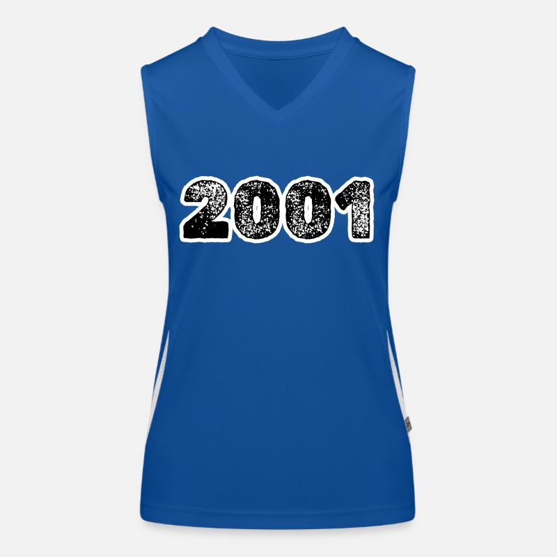 Né en 2001 Débardeur respirant contrasté Femme