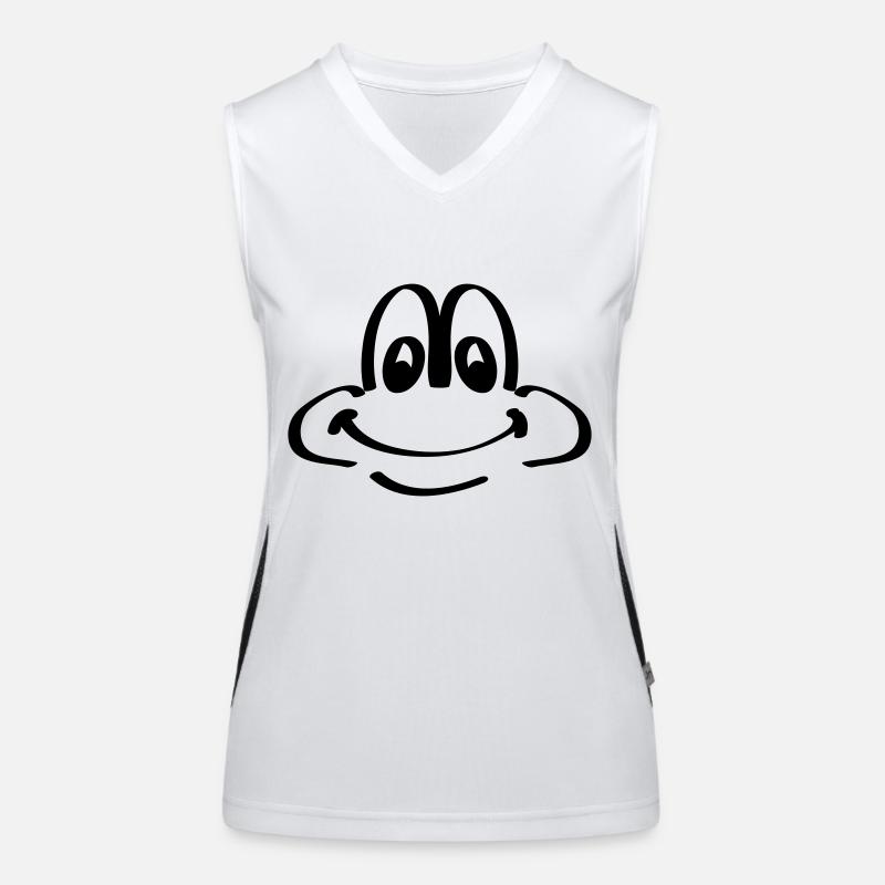 frosch Funktionelles Kontrast-Tank Top für Frauen