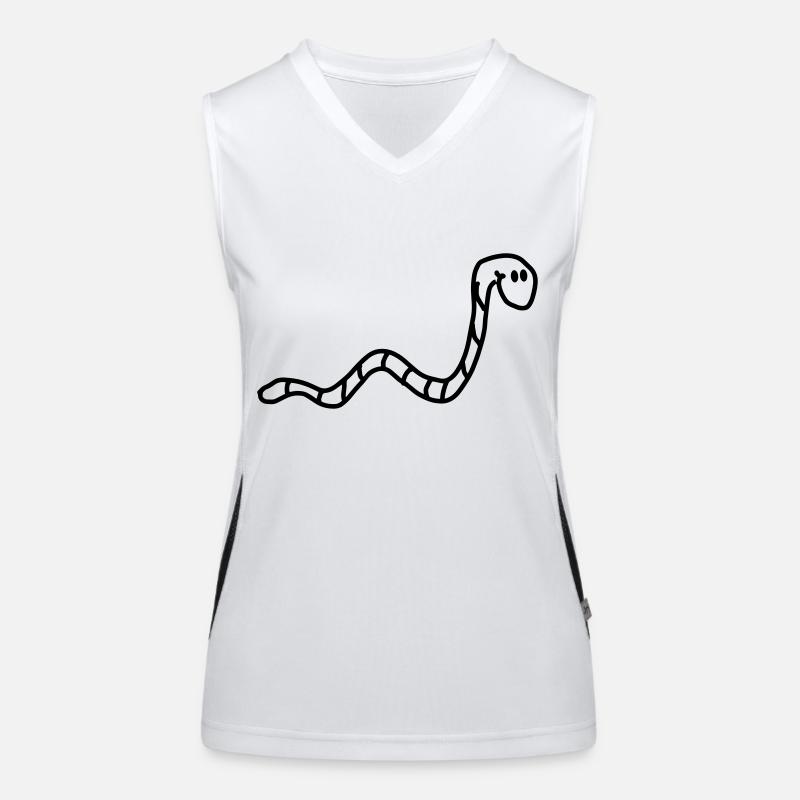 worm Débardeur respirant contrasté Femme
