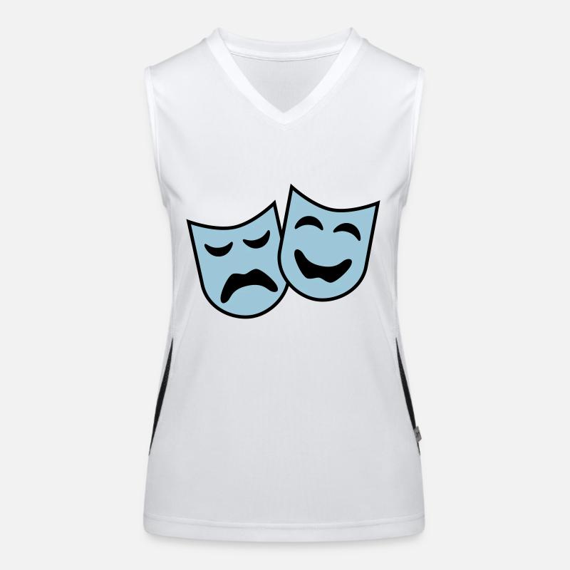 theater_2c Women's Functional Contrast Tank Top