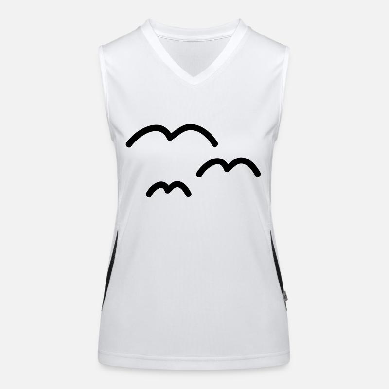 moewen Funktionelles Kontrast-Tank Top für Frauen