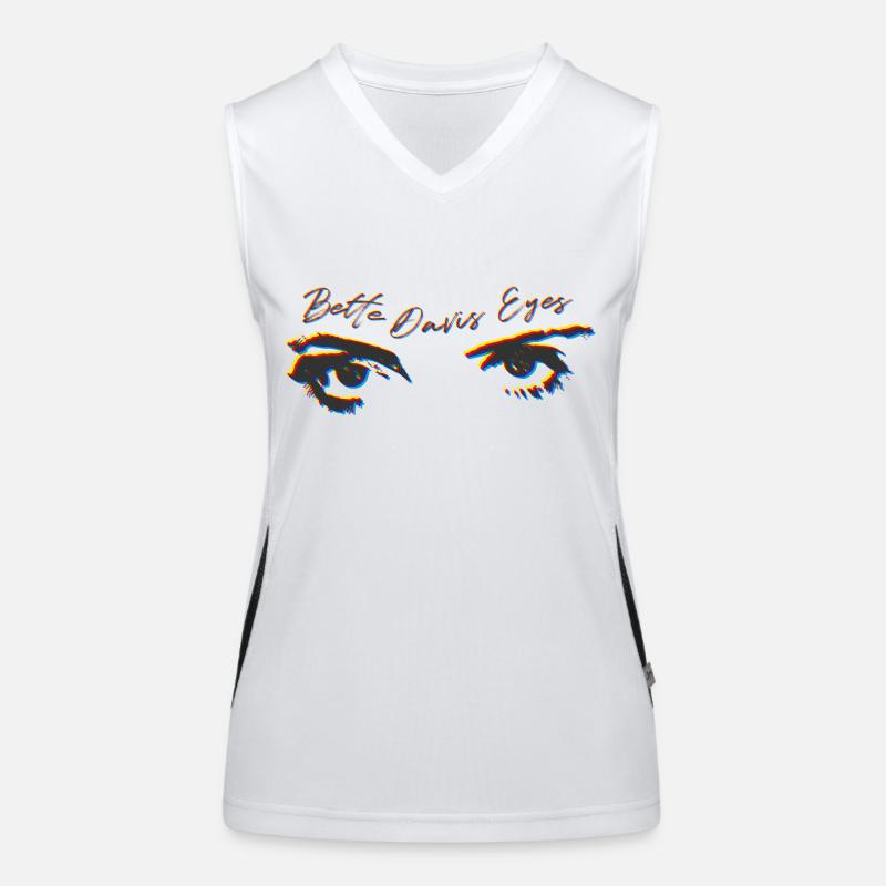 Bette Davis Eyes Débardeur respirant contrasté Femme