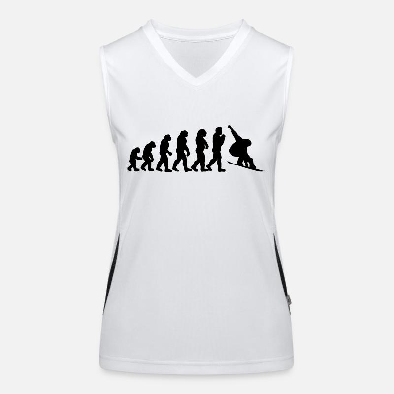 évolution de surf des neiges Débardeur respirant contrasté Femme