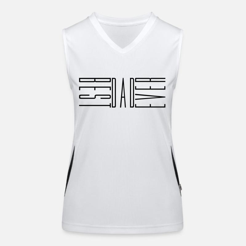 best dad ever cool textliebe papa beste welt vater Funktionelles Kontrast-Tank Top für Frauen