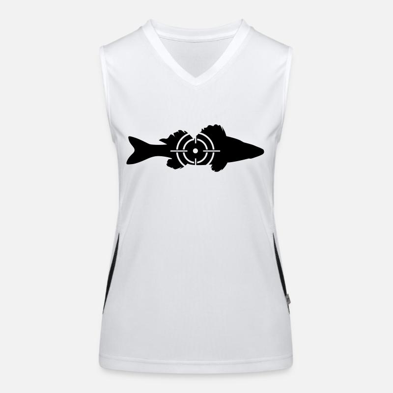 Target Pike-Perch Funktionelles Kontrast-Tank Top für Frauen