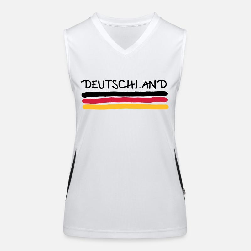 Germany Women's Functional Contrast Tank Top