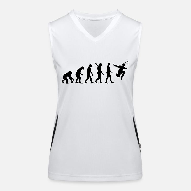Evolution Badminton Funktionelles Kontrast-Tank Top für Frauen