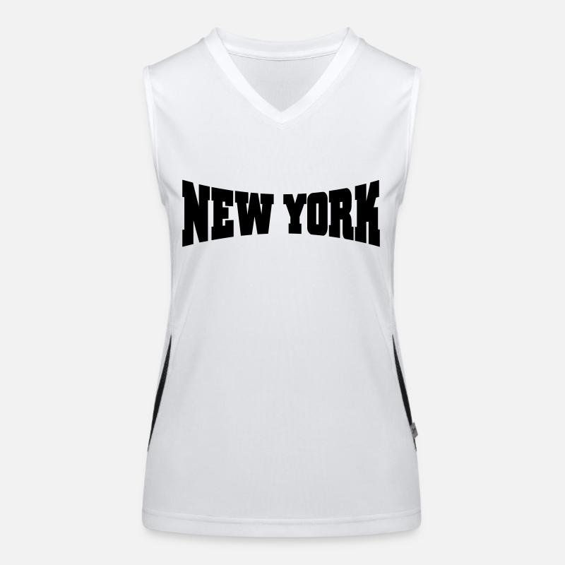 New York Débardeur respirant contrasté Femme