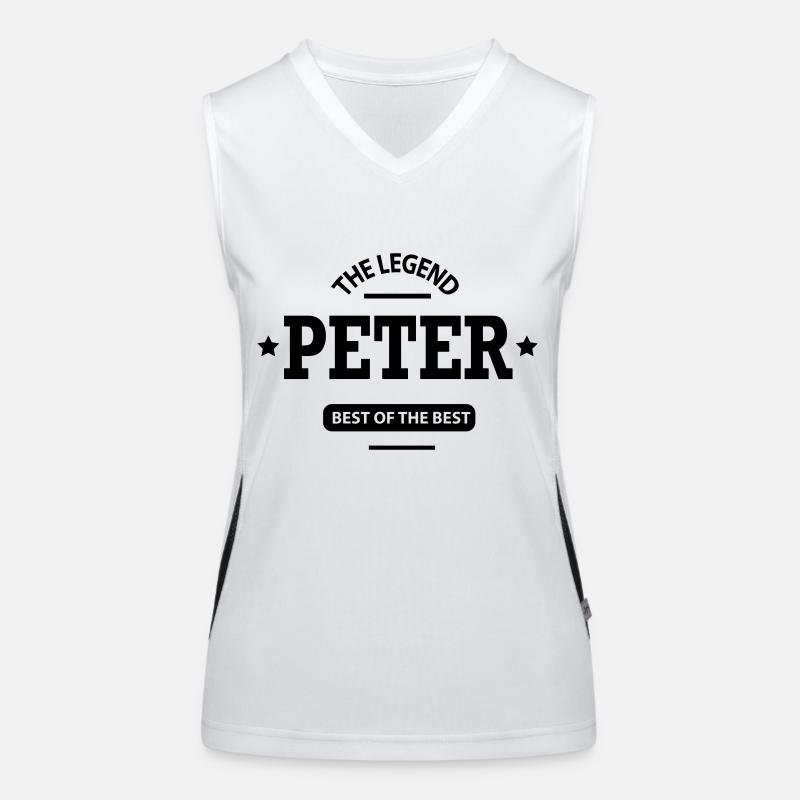 peter Funktionelles Kontrast-Tank Top für Frauen