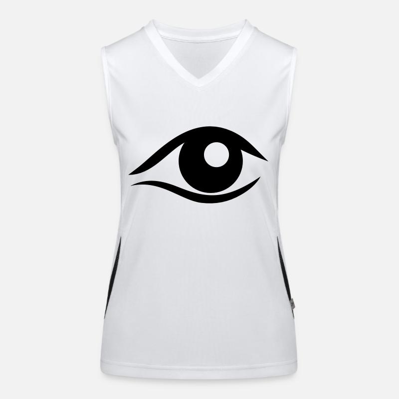 œil Débardeur respirant contrasté Femme