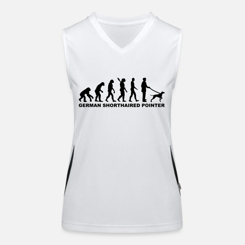 German Shorthaired Pointer Women's Functional Contrast Tank Top