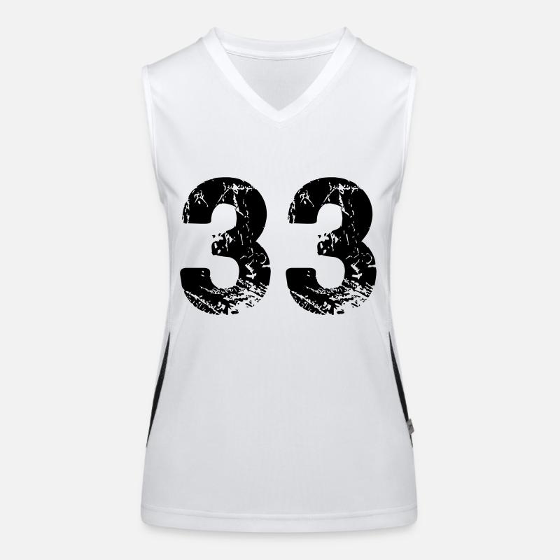 33 Débardeur respirant contrasté Femme