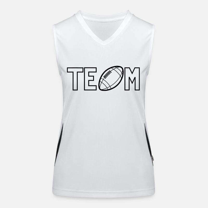 Team Funktionelles Kontrast-Tank Top für Frauen