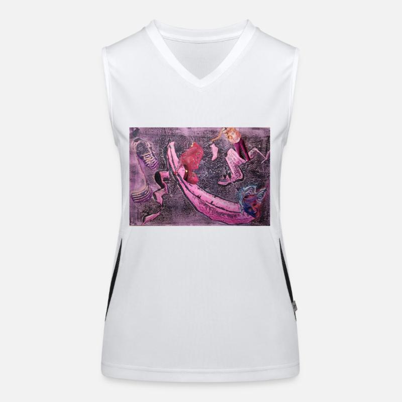 Chaussures Débardeur respirant contrasté Femme