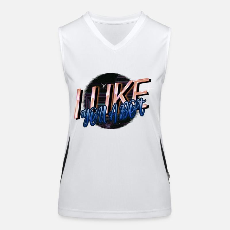 gift awesome present computer robotics engineer Women's Functional Contrast Tank Top