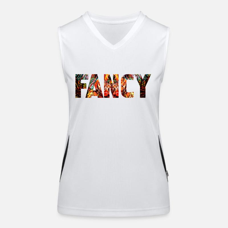 fancy bunt 2 Funktionelles Kontrast-Tank Top für Frauen
