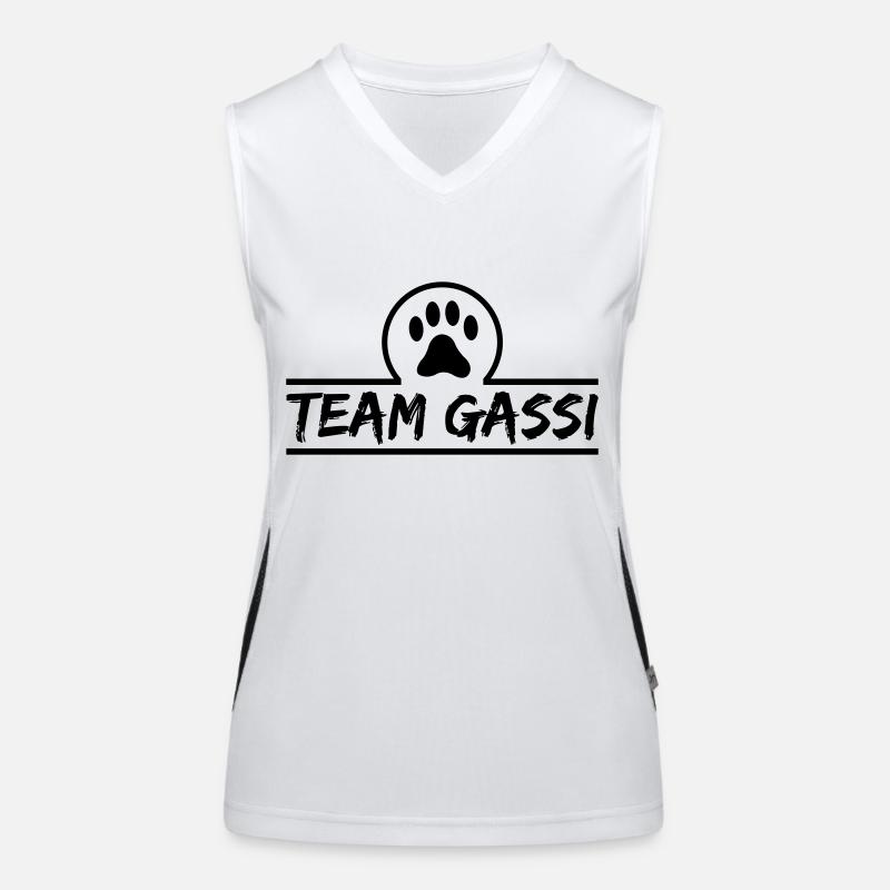 team gassi Funktionelles Kontrast-Tank Top für Frauen