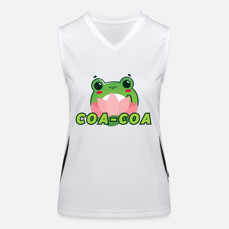 Coa-Coa Débardeur respirant contrasté Femme
