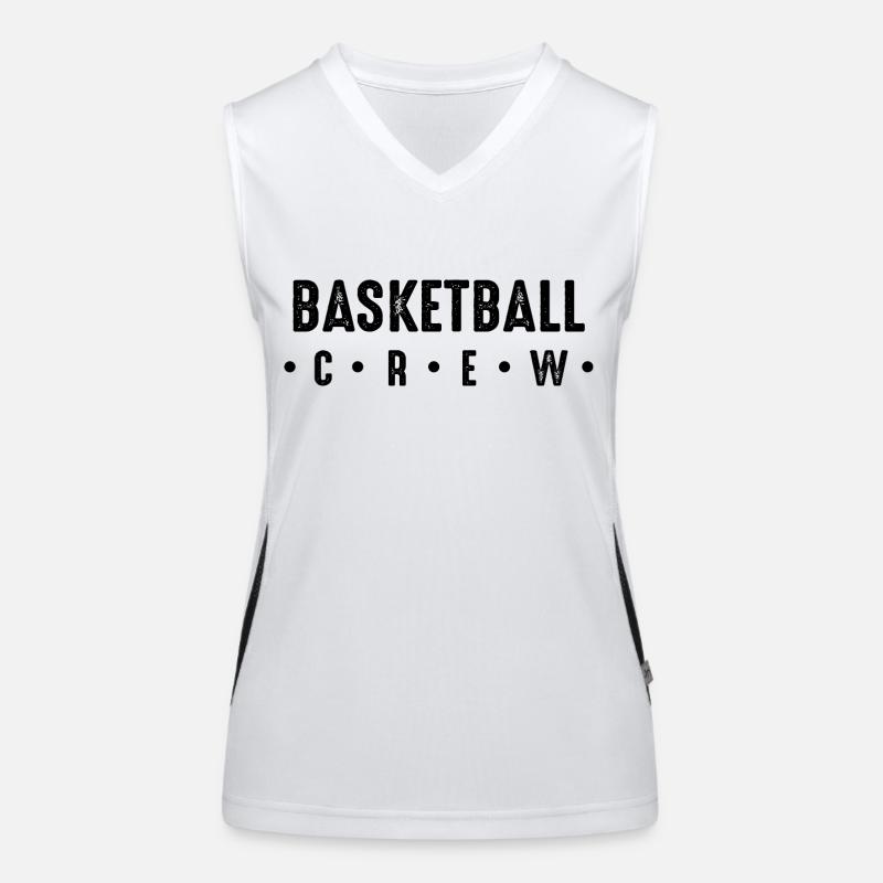 Équipe de basketball Débardeur respirant contrasté Femme