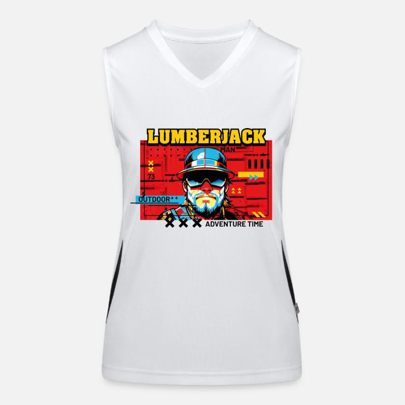 Bûcheron Débardeur respirant contrasté Femme