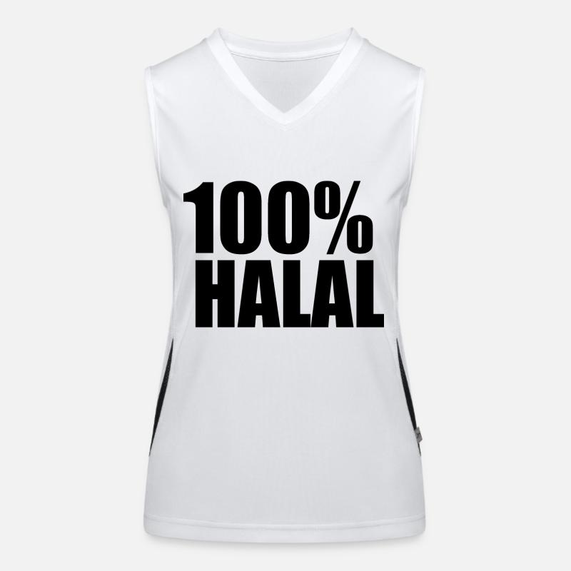 Halal Débardeur respirant contrasté Femme