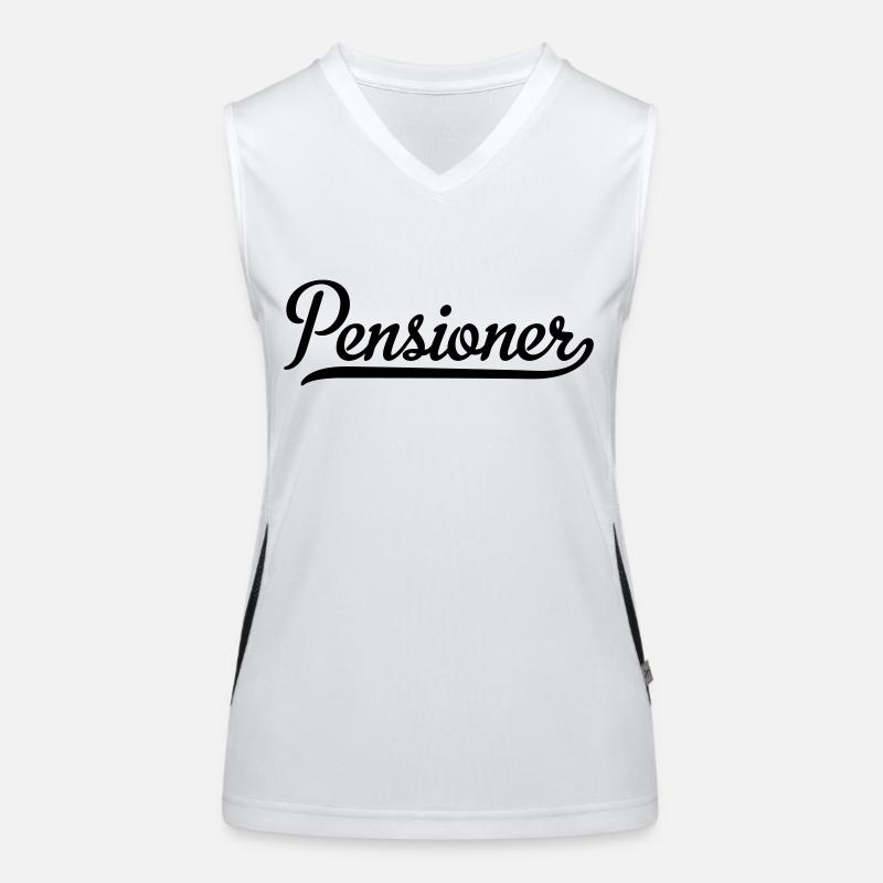 Retraité Débardeur respirant contrasté Femme