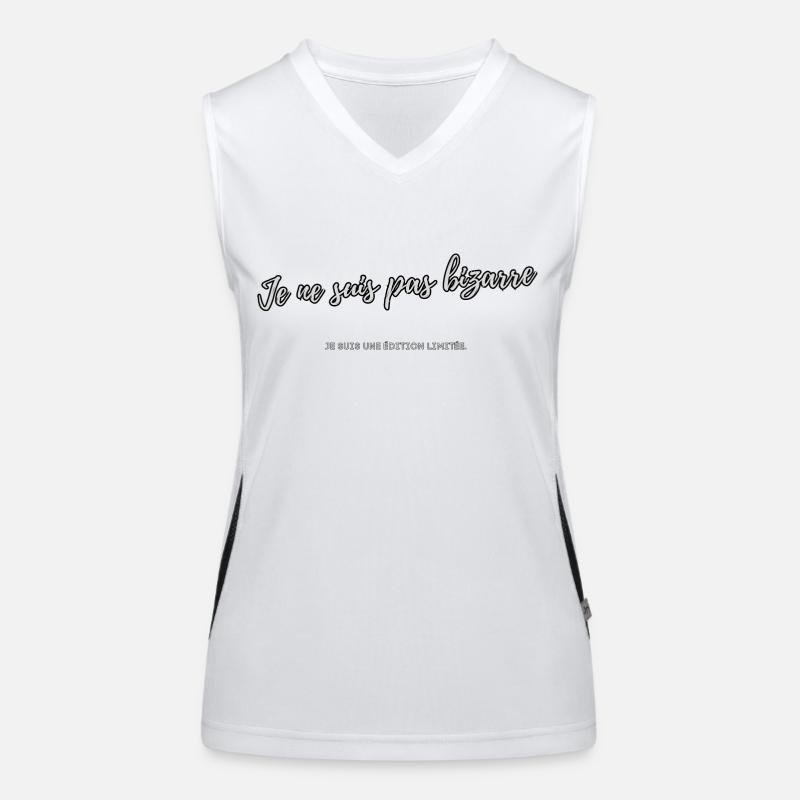 Seltsam Funktionelles Kontrast-Tank Top für Frauen