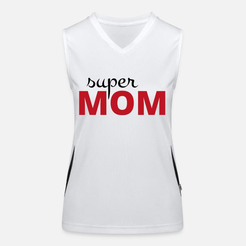 Super mom Women's Functional Contrast Tank Top