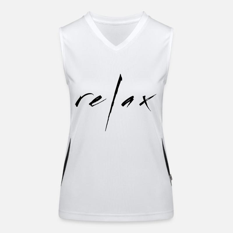 Relax Débardeur respirant contrasté Femme