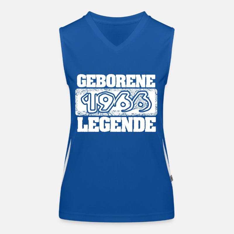 Geburtstag 1966 Funktionelles Kontrast-Tank Top für Frauen