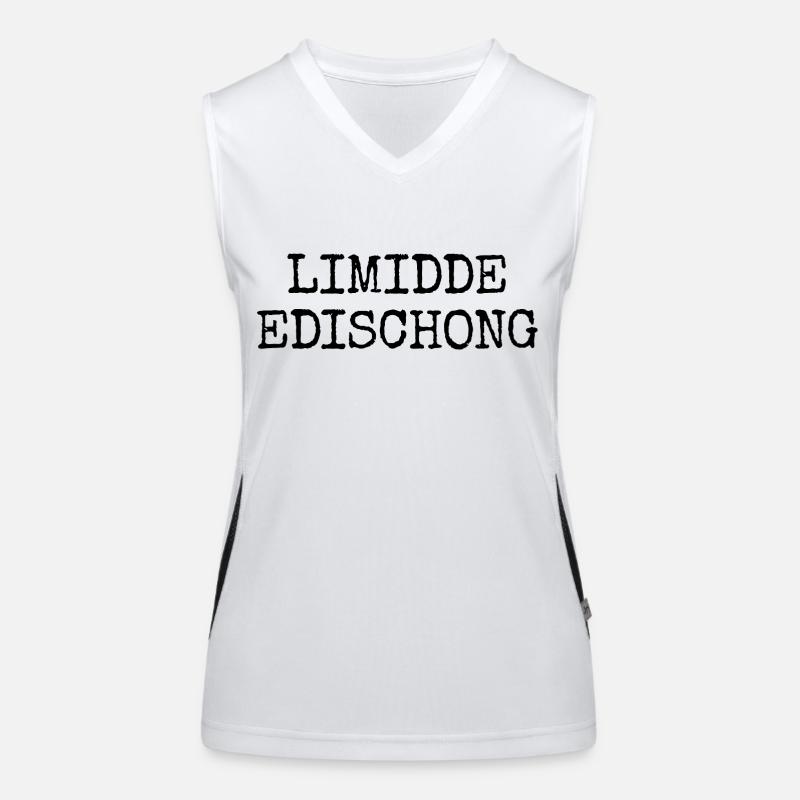 Limidde Edischong - Hessische Edition echte Hessen Funktionelles Kontrast-Tank Top für Frauen