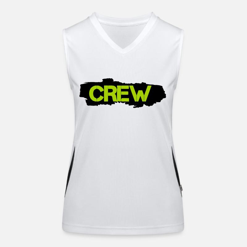 crew Funktionelles Kontrast-Tank Top für Frauen