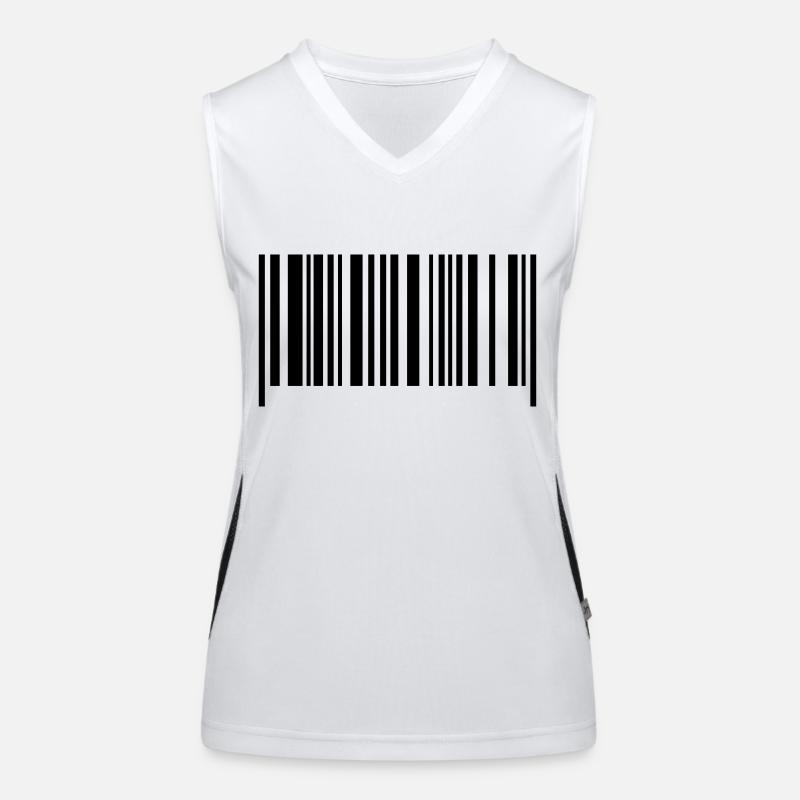 barcode Débardeur respirant contrasté Femme